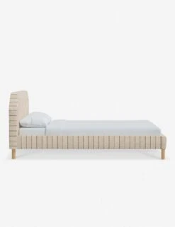 Kipp Platform Bed -Chic Furniture Sale 1054BEDNATFRTCHR 2
