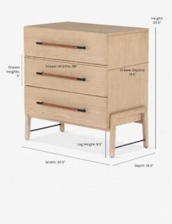 Avalon 3-Drawer Dresser -Chic Furniture Sale 108448 002 prm 1 1