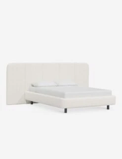 Emmett Platform Bed -Chic Furniture Sale 1312BEDMLNSNW 1 Product