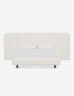 Emmett Platform Bed -Chic Furniture Sale 1312BEDMLNSNW 2 Product