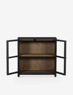 Carly Small Curio Cabinet -Chic Furniture Sale 227825 001 OPN 2 1