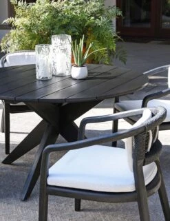 Rosetta Indoor / Outdoor Round Dining Table 16 Rosetta Indoor / Outdoor Round Dining Table -Chic Furniture Sale 51005875 3 LIFESTYLE