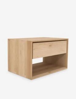 Lark Low Nightstand -Chic Furniture Sale 51175 nordic bedside table oak 2 2