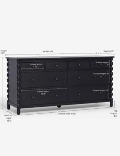 Topia 8-Drawer Dresser By Ginny Macdonald 22 Topia 8-Drawer Dresser By Ginny Macdonald -Chic Furniture Sale 9 Topia6DDresser Black16770