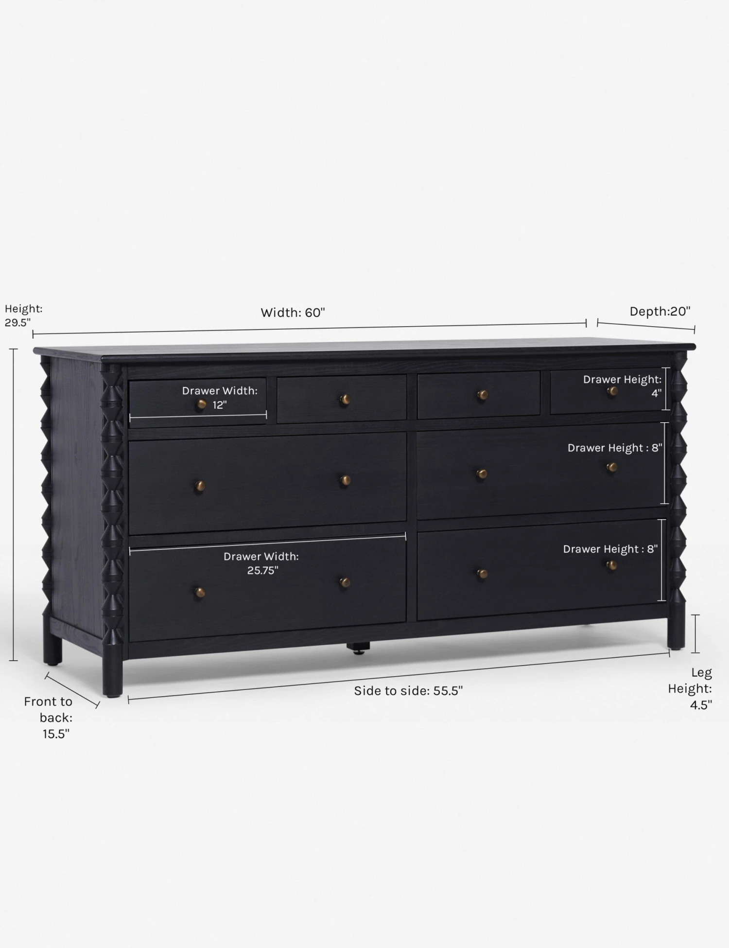 Topia 8-Drawer Dresser By Ginny Macdonald 8 Topia 8-Drawer Dresser By Ginny Macdonald - Image 8