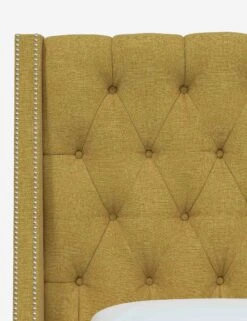 Admina Headboard -Chic Furniture Sale AdminaHeadboard GoldenLinen 120NB PWZMGLD 3