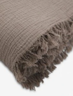 Alaia Cotton Bed Cover By House No. 23 -Chic Furniture Sale AlaiaBedCover Mushroom 1163