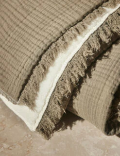 Alaia Sherpa Throw By House No. 23 -Chic Furniture Sale AlaiaSherpa Moss 13890 SITECROP