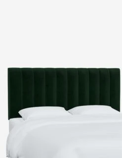 Aliyah Headboard -Chic Furniture Sale AliyahHeadboard EmeraldVelvet 3650TMHRVLVEMR