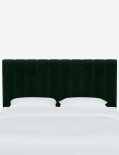 Aliyah Headboard -Chic Furniture Sale AliyahHeadboard EmeraldVelvet 3650TMHRVLVEMR 1
