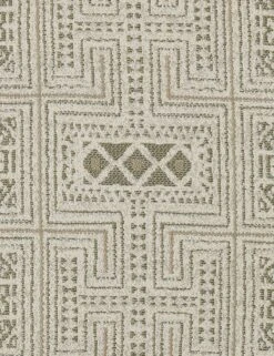 Azra Indoor / Outdoor Pillow By Sunbrella For Lulu And Georgia -Chic Furniture Sale AzraOutdoorPillow CadetGreen A0655706B 1462 swatch