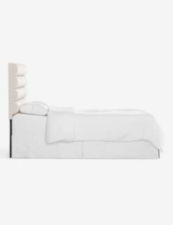 Bailee Headboard 34 Bailee Headboard -Chic Furniture Sale BaileeHeadboard SnowVelvet CHB0150TTNSNW 2