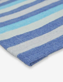 Turkana Bath Mat By Bolé Road Textiles -Chic Furniture Sale BoleRoadTextiles TurkanaBathMat Azure 6521