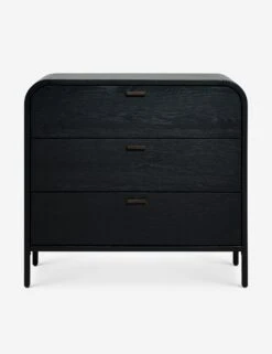 Brooke 3-Drawer Dresser -Chic Furniture Sale Brooke3 DrawerDresser Black A0654295 476