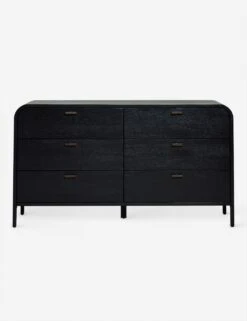 Brooke 6-Drawer Dresser -Chic Furniture Sale Brooke6 DrawerDresser Black A0654294