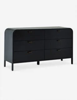 Brooke 6-Drawer Dresser -Chic Furniture Sale Brooke6 DrawerDresser Black A0654294 449