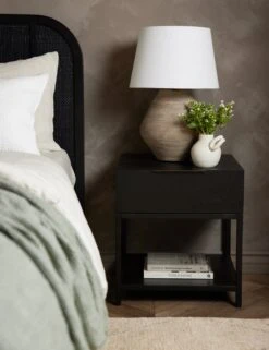 Dana Nightstand -Chic Furniture Sale BrookeBed Black Queen A0654291 3659 1