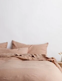 European Flax Linen Duvet Set By Cultiver -Chic Furniture Sale CULTIVER Bed Fawn 8efc3df2 d69d 4c91 ac52 4d32d977c250