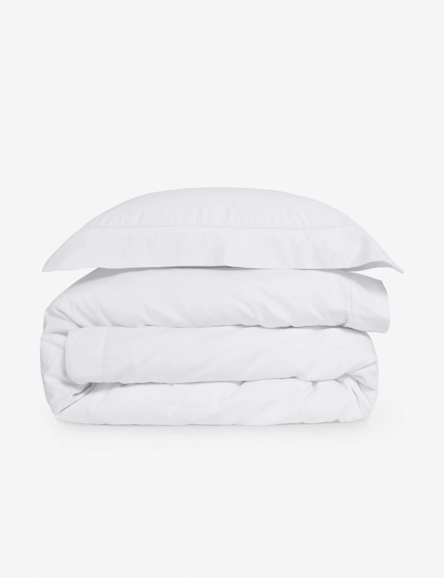 Classico Hemstitch Cotton Sateen Duvet Set By Pom Pom At Home 1 Classico Hemstitch Cotton Sateen Duvet Set By Pom Pom At Home