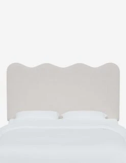 Clementine Headboard 37 Clementine Headboard -Chic Furniture Sale ClementineHeadboard SnowVelvet 1431FTTNSNW 1