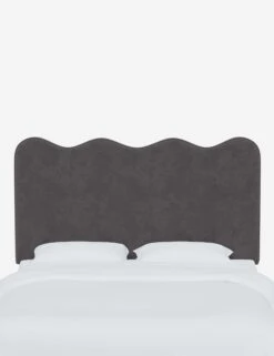 Clementine Headboard 32 Clementine Headboard -Chic Furniture Sale ClementineHeadboard SteelVelvet 1431FTTNSTL 1