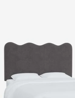 Clementine Headboard 33 Clementine Headboard -Chic Furniture Sale ClementineHeadboard SteelVelvet 1431FTTNSTL 4efbd91d 5c02 42cf 9652 c8ed0d9e4434