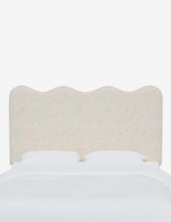 Clementine Headboard 28 Clementine Headboard -Chic Furniture Sale ClementineHeadboard TalcLinen 1431FLNNTLC 1