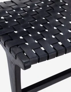 Gallagher Leather Dining Chair -Chic Furniture Sale DOV25003BK D 1