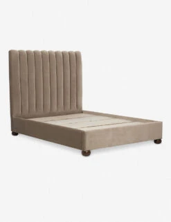Evelyn Platform Bed -Chic Furniture Sale EvelynBed Queen Toffee 0760 e05ca390 0f4d 4013 83d9 3a40c7c26d07
