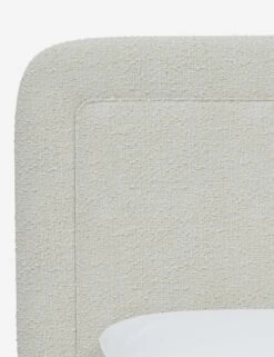 Gwendolyn Headboard -Chic Furniture Sale GwendolynHeadboard WhiteBoucle 1451FMLNSNW 3