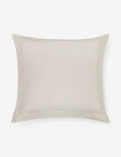 Classico Hemstitch Cotton Sateen Sham By Pom Pom At Home -Chic Furniture Sale HF 0500 IV 15 1