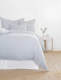 Henley Cotton Sham By Pom Pom At Home -Chic Furniture Sale HenleyBedSky2 e4324f2b 62ec 4510 848a ea07abcb5970