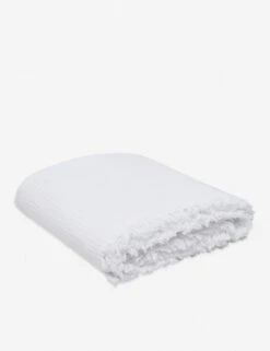 Alaia Cotton Bed Cover By House No. 23 -Chic Furniture Sale HouseNo23 AlaiaBedcover White 9675