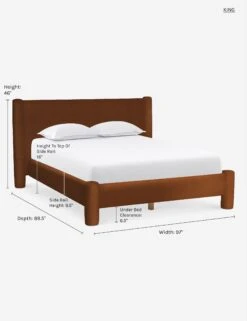 Hyvaa Bed By Sarah Sherman Samuel -Chic Furniture Sale HyvaaBed Cognac 3609 king