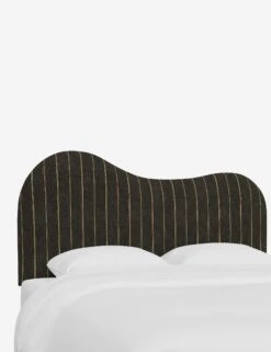 Kadence Headboard -Chic Furniture Sale KadenceHeadboard PeppercornStripe 922QFRTPPR 1 SITECROP