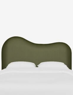 Kadence Headboard -Chic Furniture Sale KadenceHeadboard PineVelvet 922QMJSPN 2 SITECROP