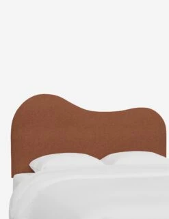 Kadence Headboard -Chic Furniture Sale KadenceHeadboard TerracottaLinen 922QZMTRC 1 SITECROP