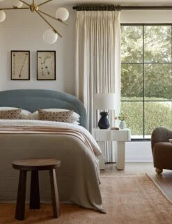 Newbery Platform Bed 29 Newbery Platform Bed -Chic Furniture Sale Lulu and Georgia Bedroom1 Evergreen 0262 LIFESTYLE Site Crop Lifestyle 3 3