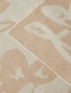 Apila Wool Throw By Sarah Sherman Samuel -Chic Furniture Sale Lulu and Georgia ApilaThrowbySarahShermanSamuel Ivory Beige A0656786 157 Product