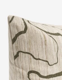 Canyon Pillow By Elan Byrd -Chic Furniture Sale Lulu and Georgia CanyonLumbarPillow Olive 0235 Site Crop Product