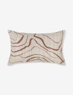 Canyon Pillow By Elan Byrd -Chic Furniture Sale Lulu and Georgia CanyonLumbarPillow Terracotta 0255 Site Crop Product