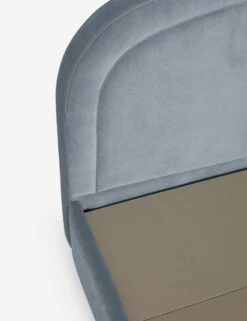 Newbery Platform Bed 33 Newbery Platform Bed -Chic Furniture Sale NewberyPlatformBed Heron Velvet Queen L04731295031 Product