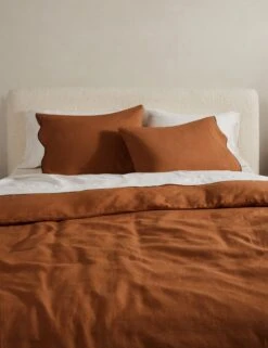 Essie Hemp Duvet Cover By Sarah Sherman Samuel -Chic Furniture Sale OteliaHempDuvet Umber Queen Full A0656694 2 Product