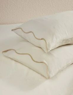 Essie Hemp Sham By Sarah Sherman Samuel 16 Essie Hemp Sham By Sarah Sherman Samuel -Chic Furniture Sale OteliaHempSham Cream Standard A0656698 2 Product