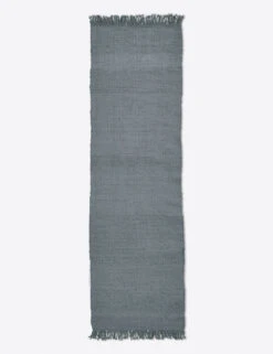 Nile Jute Rug By Pom Pom At Home -Chic Furniture Sale PomPomatHomeNileJuteRug NordicBlue 2.6x8 12033