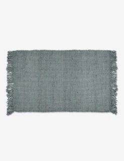 Nile Jute Rug By Pom Pom At Home -Chic Furniture Sale PomPomatHomeNileJuteRug NordicBlue 2x3 12036