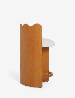 Ripple Counter Stool By Sarah Sherman Samuel -Chic Furniture Sale RippleCounterStool bySarahShermanSamuel HoneyOak A0656405 4147 Product