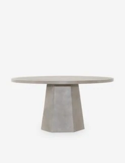 Schuller Indoor / Outdoor Round Dining Table -Chic Furniture Sale SchullerIndoorOutdoorRoundDiningTable Gray VTHY 052 FRT 1 940262f2 24b1 4745 ae05 be8264edb53a