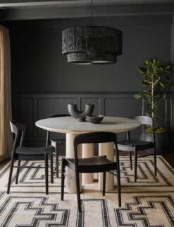 Mojave Round Dining Table 17 Mojave Round Dining Table -Chic Furniture Sale SennaDiningRoom2 7322 Ver1 withBULB SITECROP V2 1