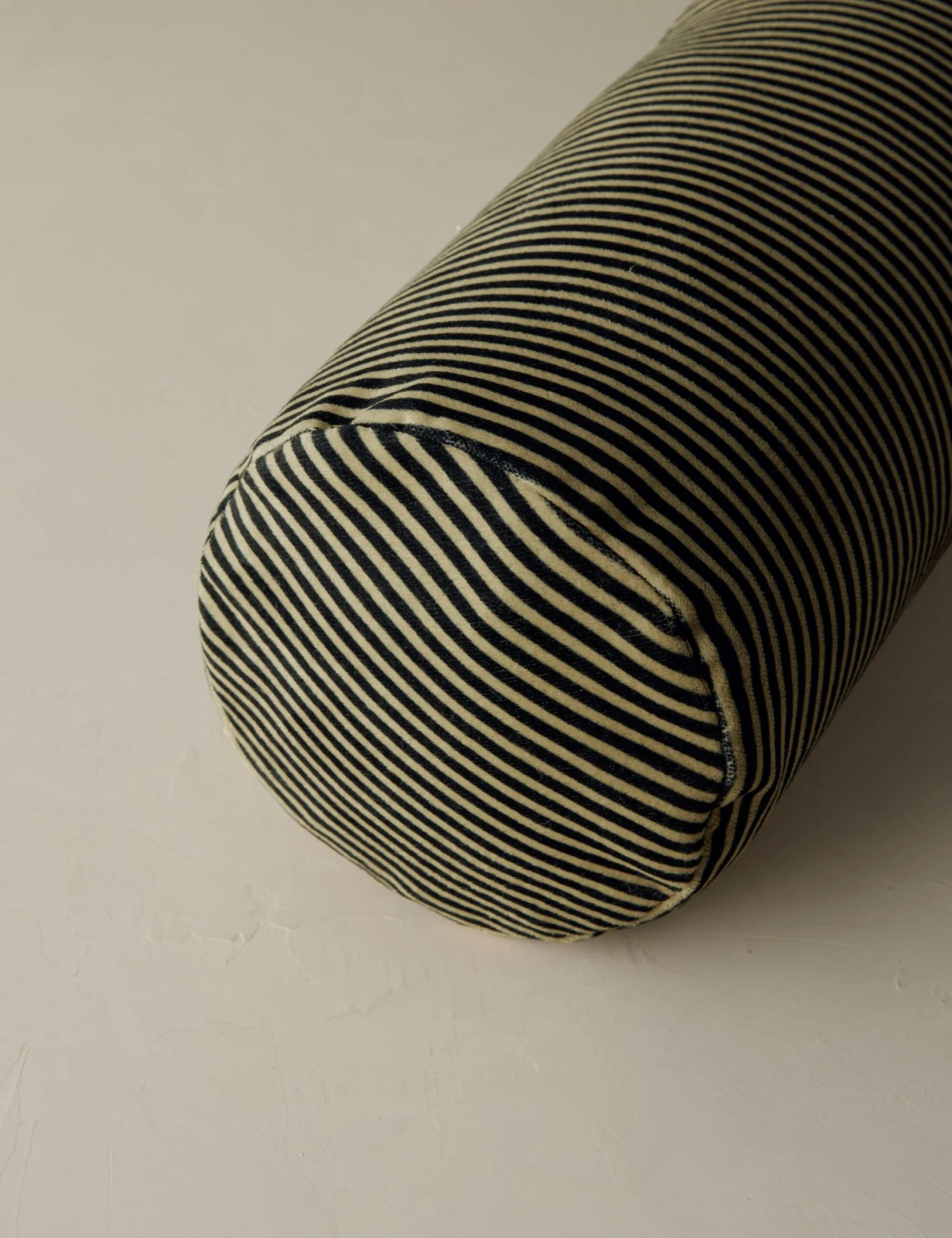 Striped Velvet Long Bolster Pillow By Sarah Sherman Samuel 3 Striped Velvet Long Bolster Pillow By Sarah Sherman Samuel - Image 3